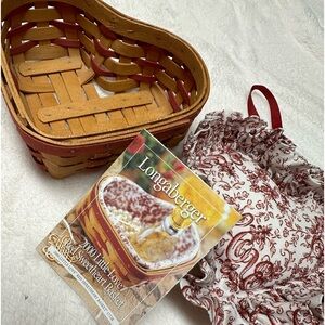 Longaberger 2000 Little Love Red Sweetheart Basket